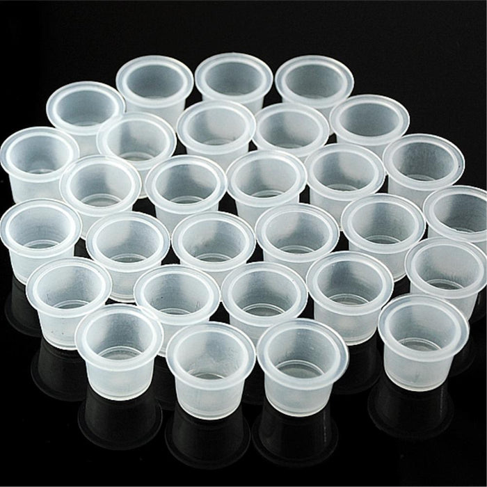 Disposable Microblade Tattoo Pigment Cup 12mm 1000pcs - Warehouse Beauty 