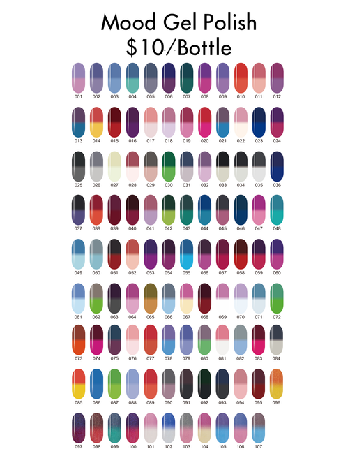 Spring Nails Color Change Gel Polish ID #7519 - Warehouse Beauty 