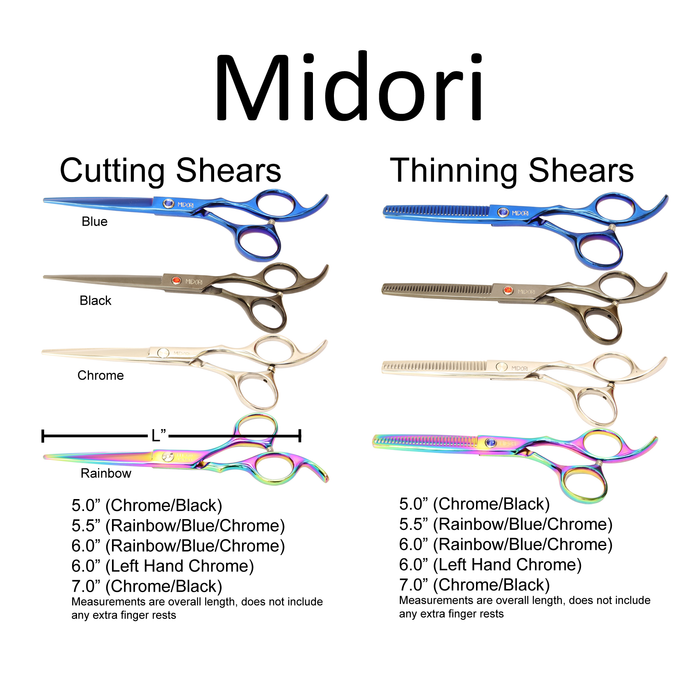 Midori Premium Cutting Shears - Warehouse Beauty 
