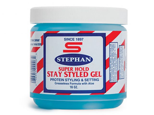 Stephan Stay Styled Gel 16oz ID #3884 - Warehouse Beauty 