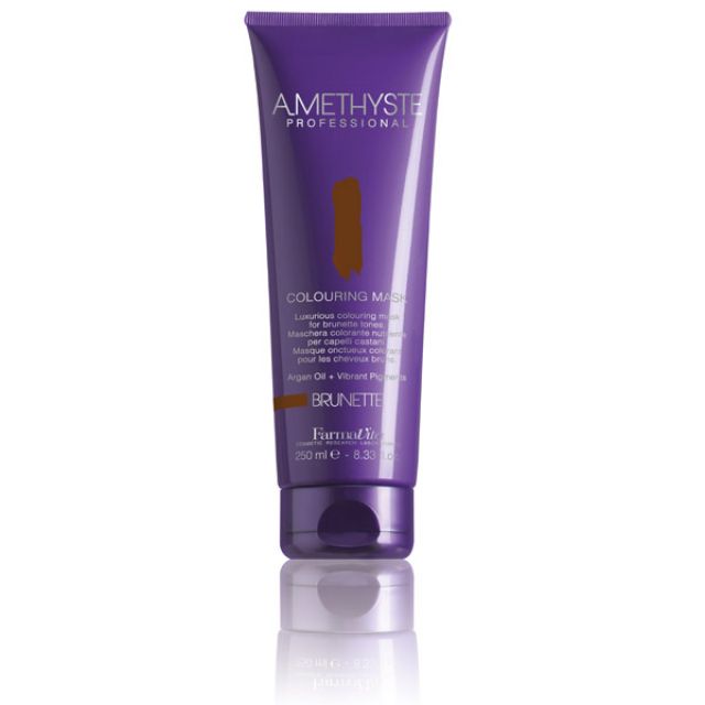 Amethyste Coloring Mask Brunette 250ml - Warehouse Beauty 