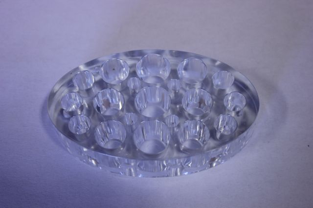 Pigment Cup Holder Clear Oval