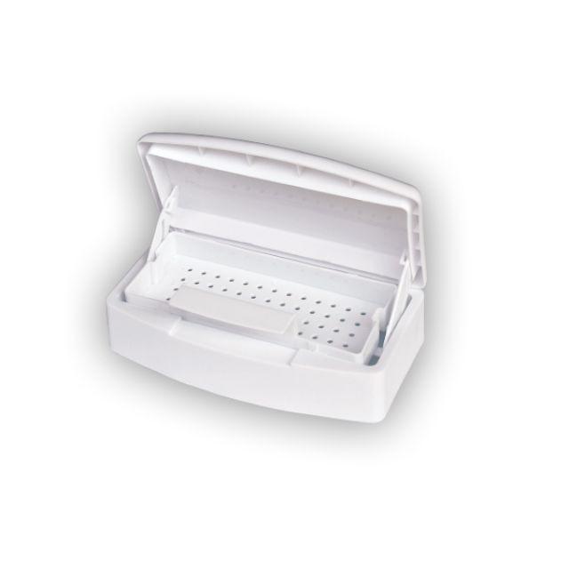 White Disinfecting Sterilizing Tray - Warehouse Beauty 